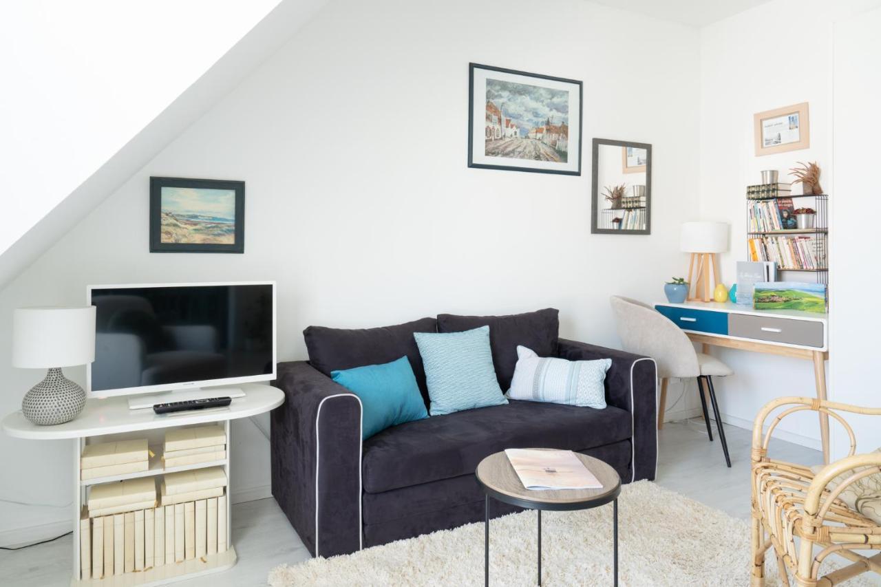 Studio Cosy Et Lumineux A 2 Pas De La Plage Et Du Centre Ville Wimereux Luaran gambar